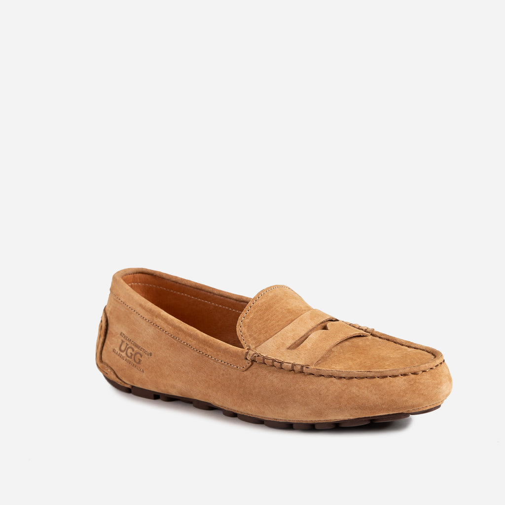 UGG Romy Ladies Moccasin ネイビー 8 Ugg Romy Ladies Moccasin (Inner Wedge)
