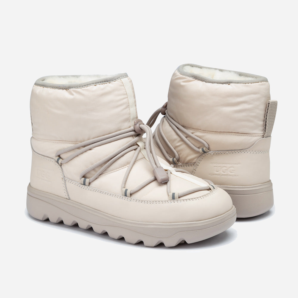 Ugg Down Lace-Up Snow Boots (Water Resistant)
