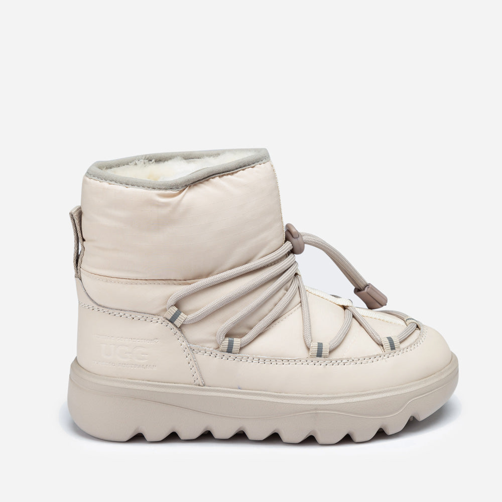 Ugg Kids Down Lace-Up Snow Boots (Water Resistant)