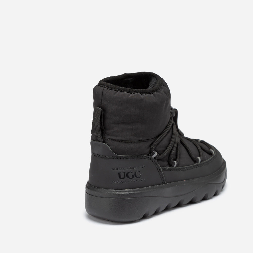 Ugg Kids Down Lace-Up Snow Boots (Water Resistant)
