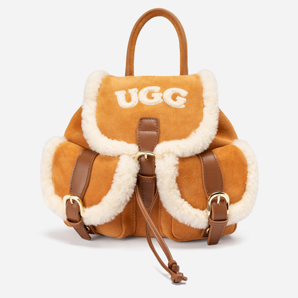 UGG ファー付きバックパック Ugg Excursion Shearling Backpack