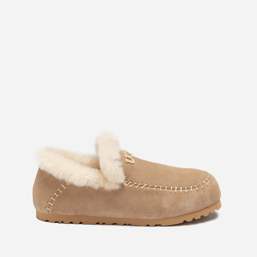 Ugg Joan Shearling Emb Logo Loafer