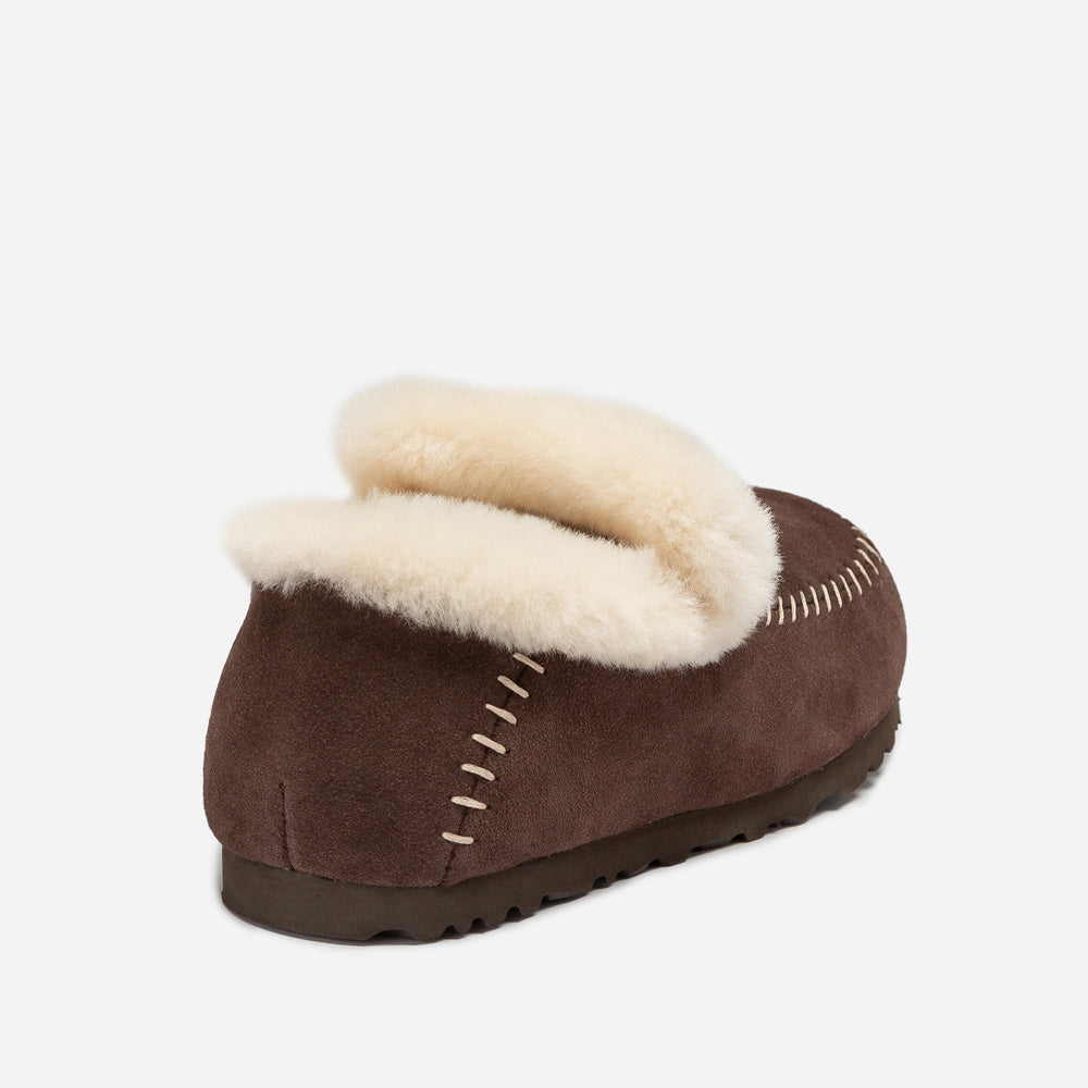 Ugg Joan Shearling Emb Logo Loafer