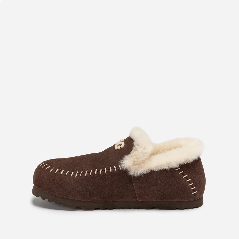 Ugg Joan Shearling Emb Logo Loafer