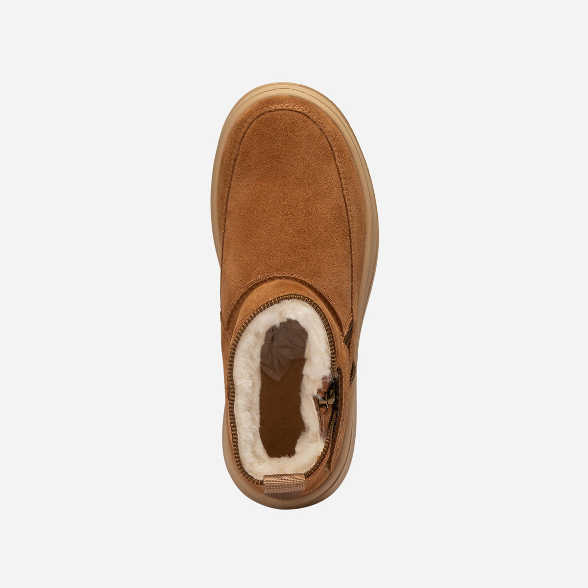 Ugg Tag Zipper Ankle Boots