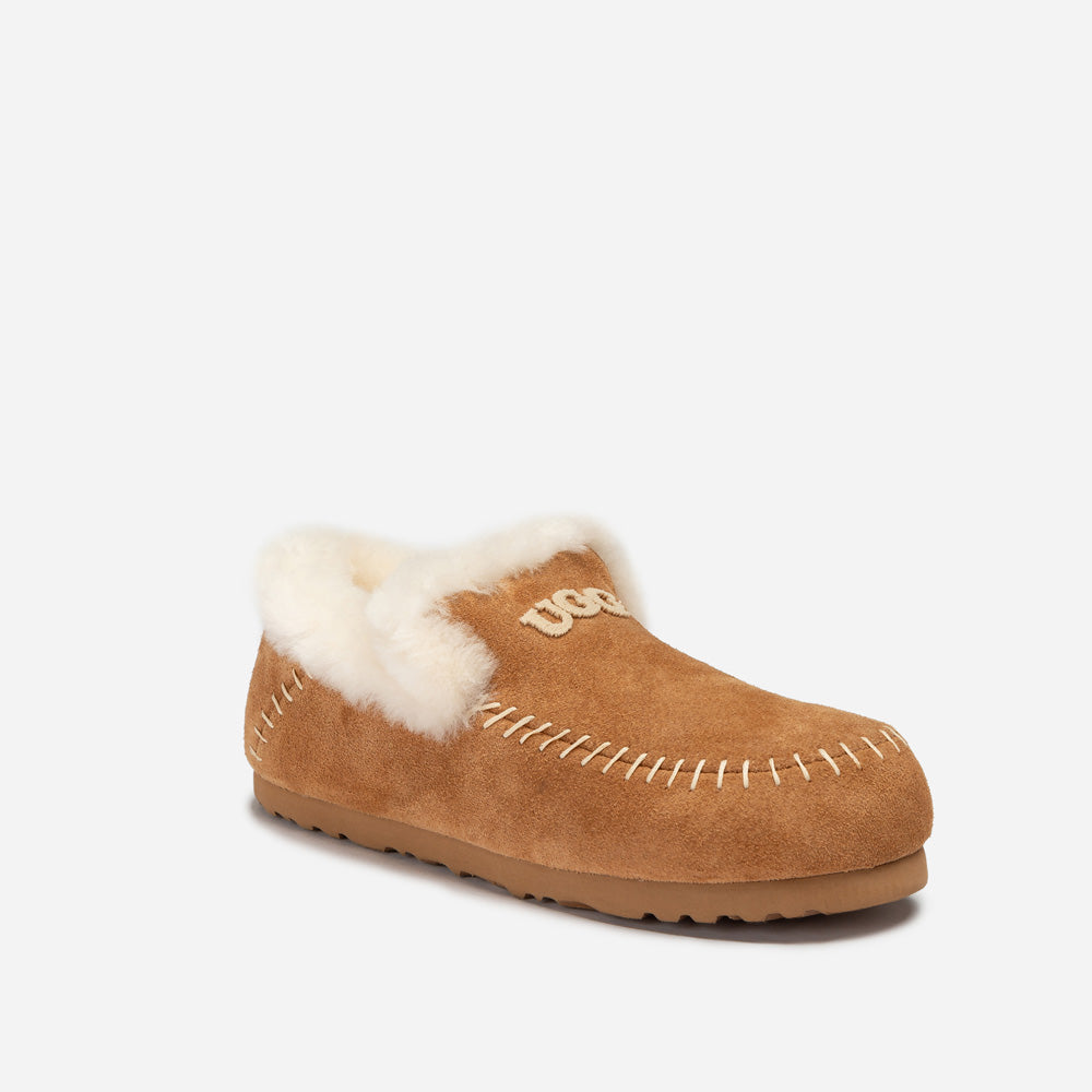 Ugg Joan Shearling Emb Logo Loafer