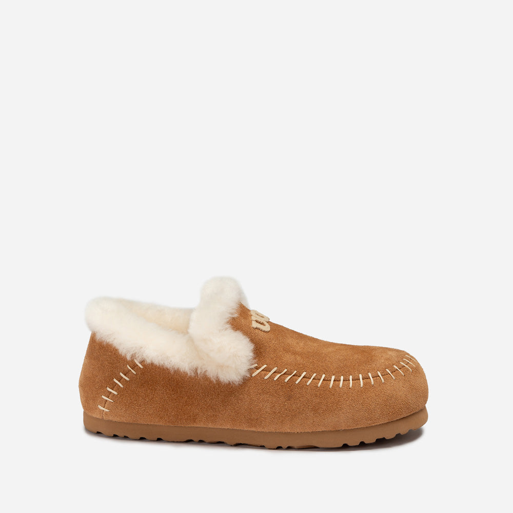 Ugg Joan Shearling Emb Logo Loafer