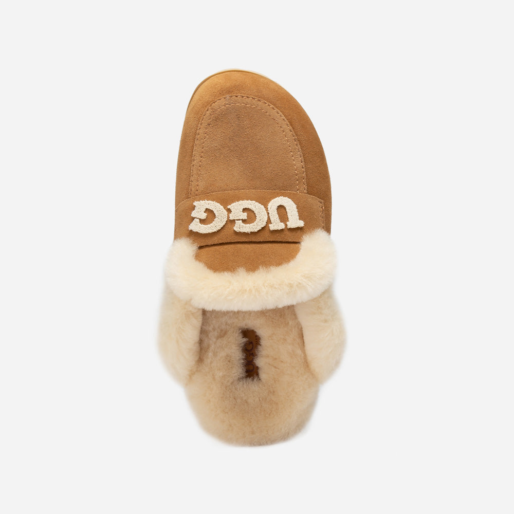 Ugg Priya Knit Logo Shearling Slipper