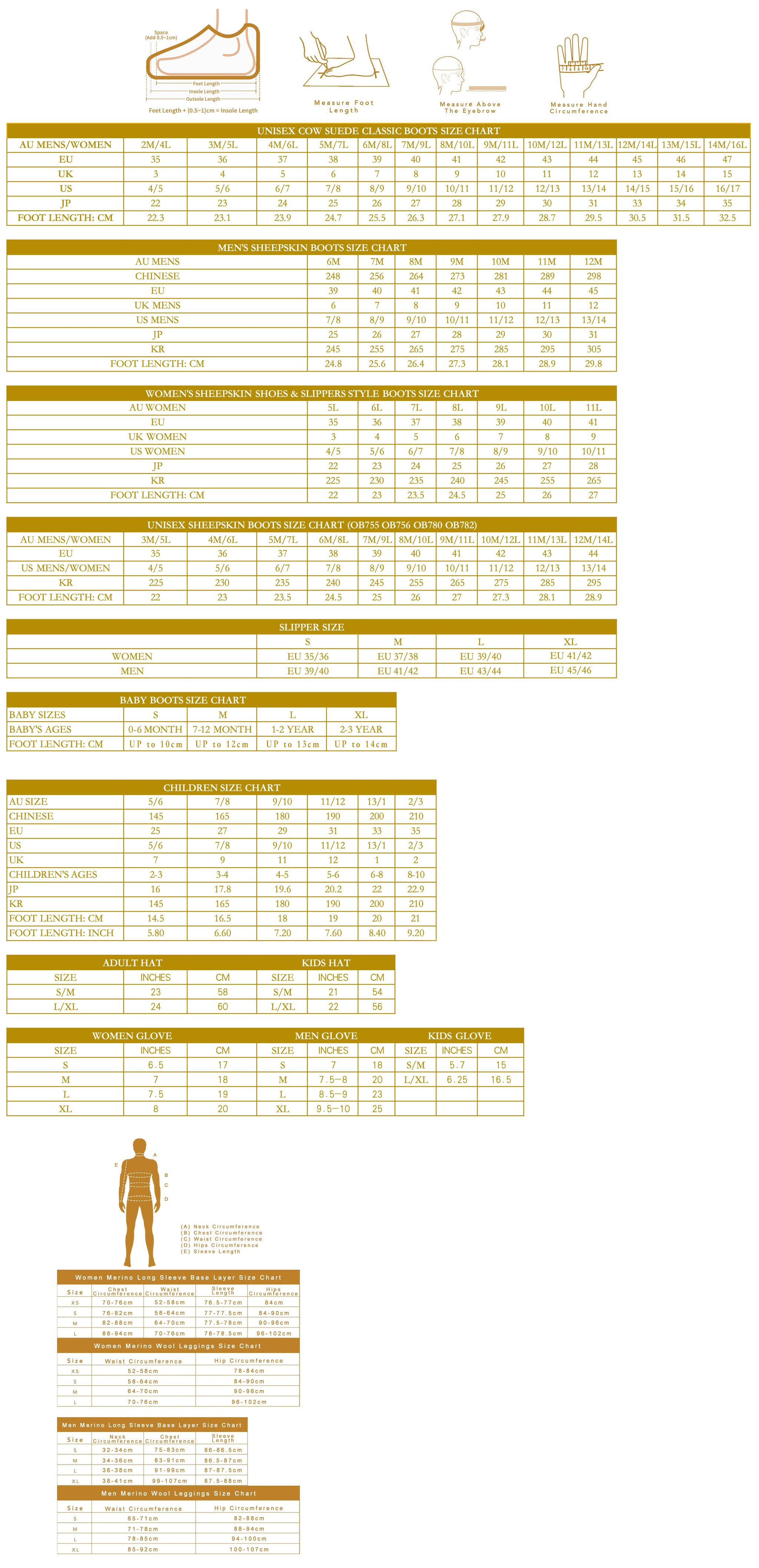 Size guide image