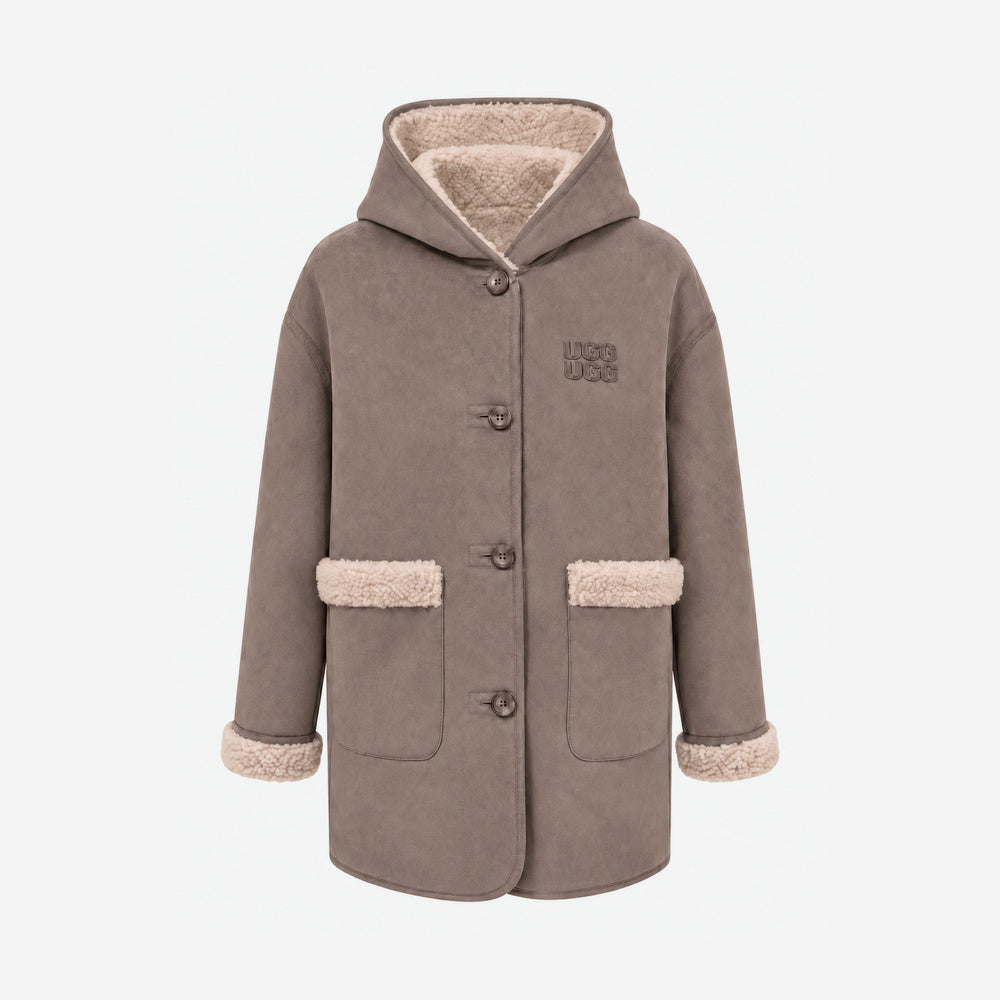 UGG Reversible Hooded Coat