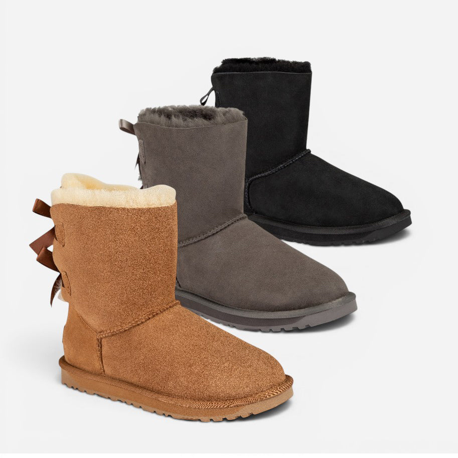Ugg Classic Bailey Bow Boots (Water Resistant)