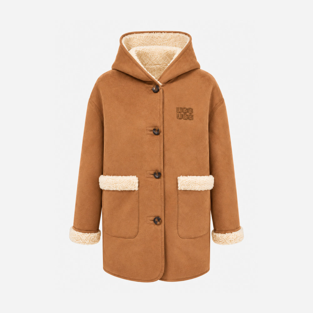 UGG Reversible Hooded Coat