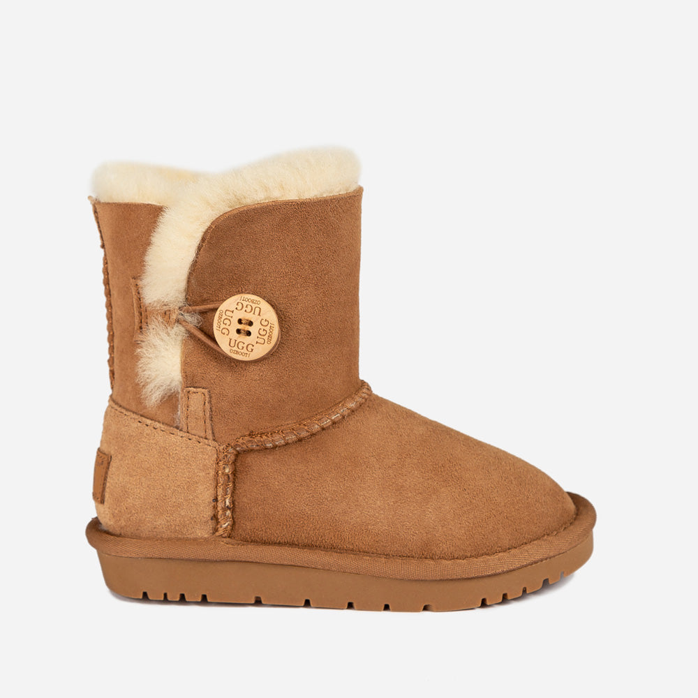 Ugg Kids Ugg Button Boots (Water Resistant)