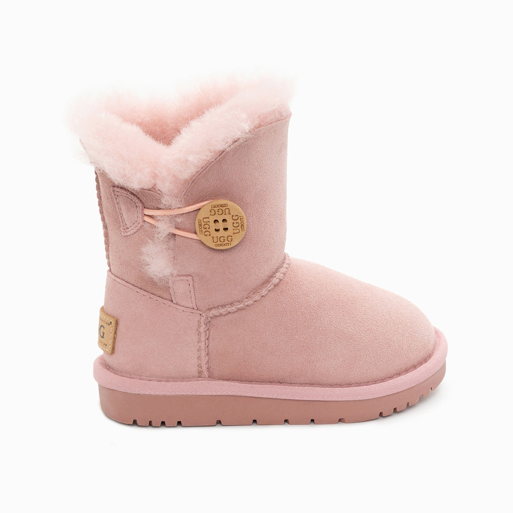 Ugg Kids Ugg Button Boots (Water Resistant)