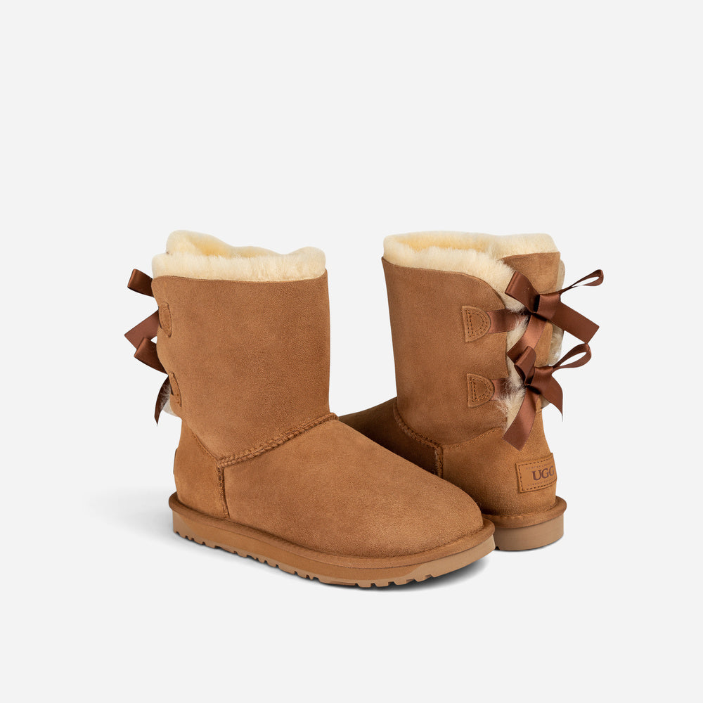 Ugg Classic Bailey Bow Boots (Water Resistant)