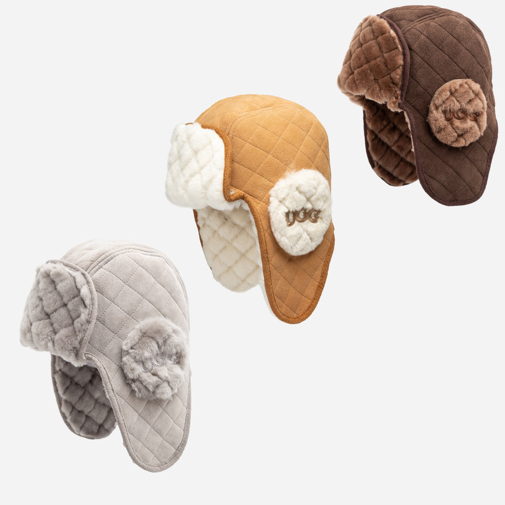 UGG Sheepskin Trapper Hat