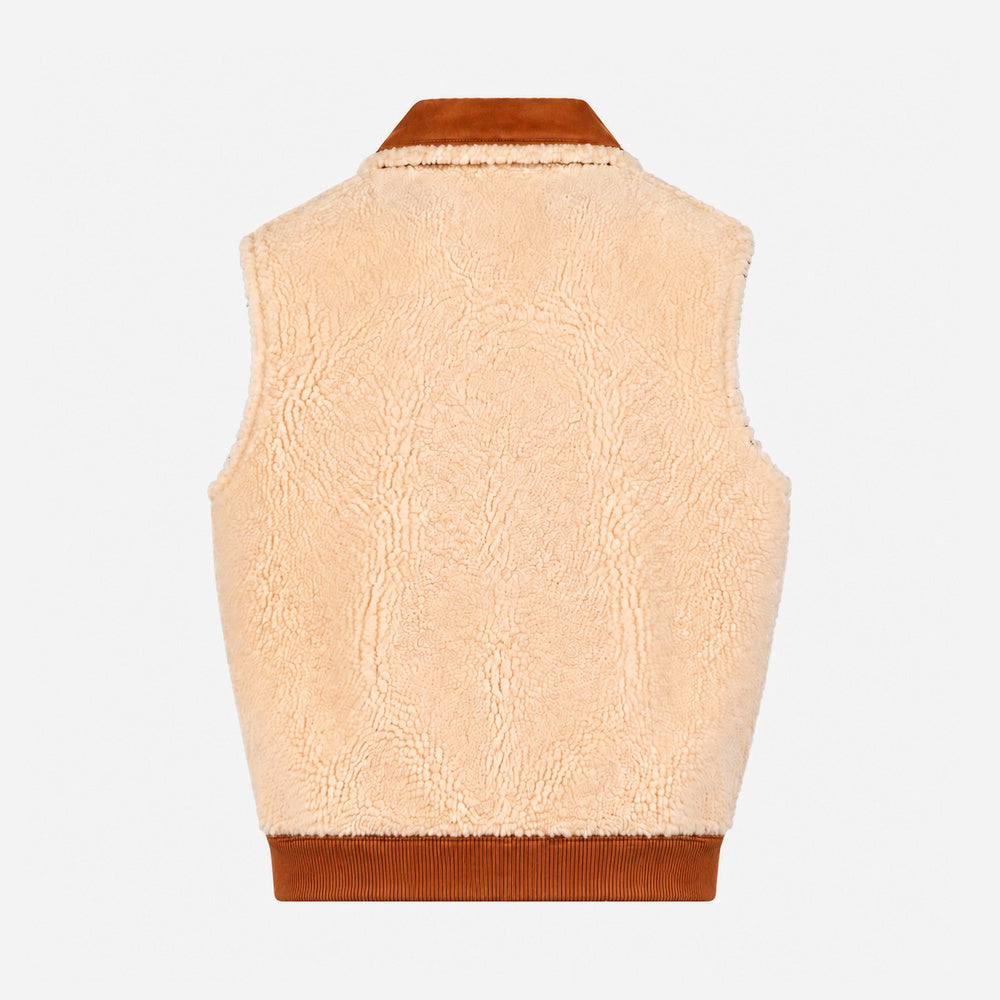 UGG Reversible Australian Wool Zip Vest