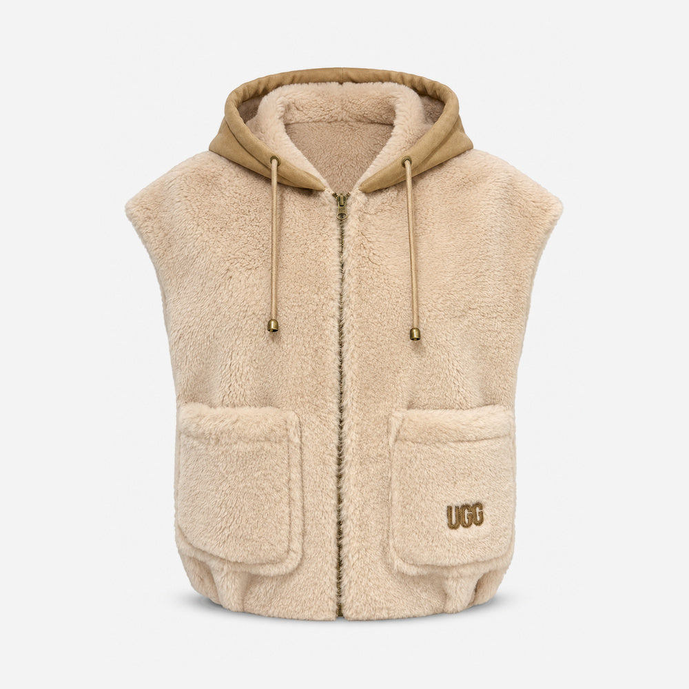 UGG Australian Wool Hooded Vest