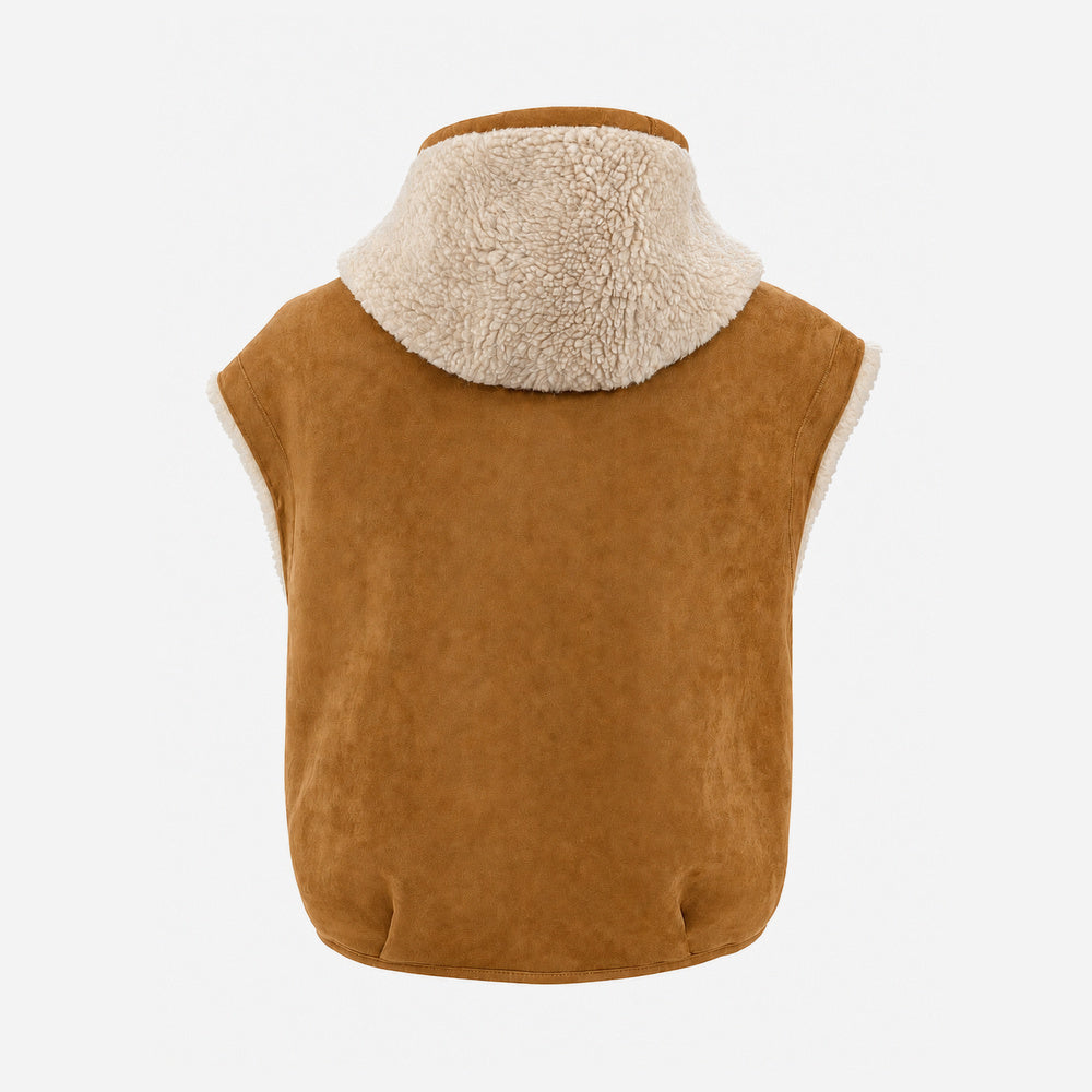 UGG Australian Wool Hooded Vest