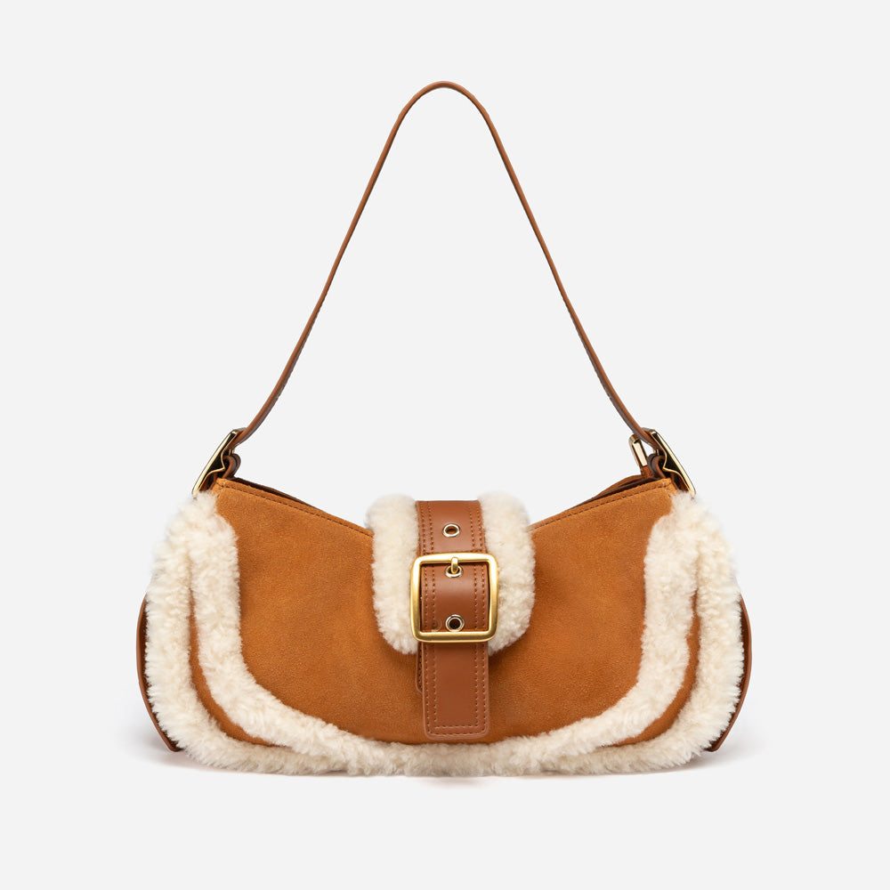 Ugg Shearling Baguette Bag