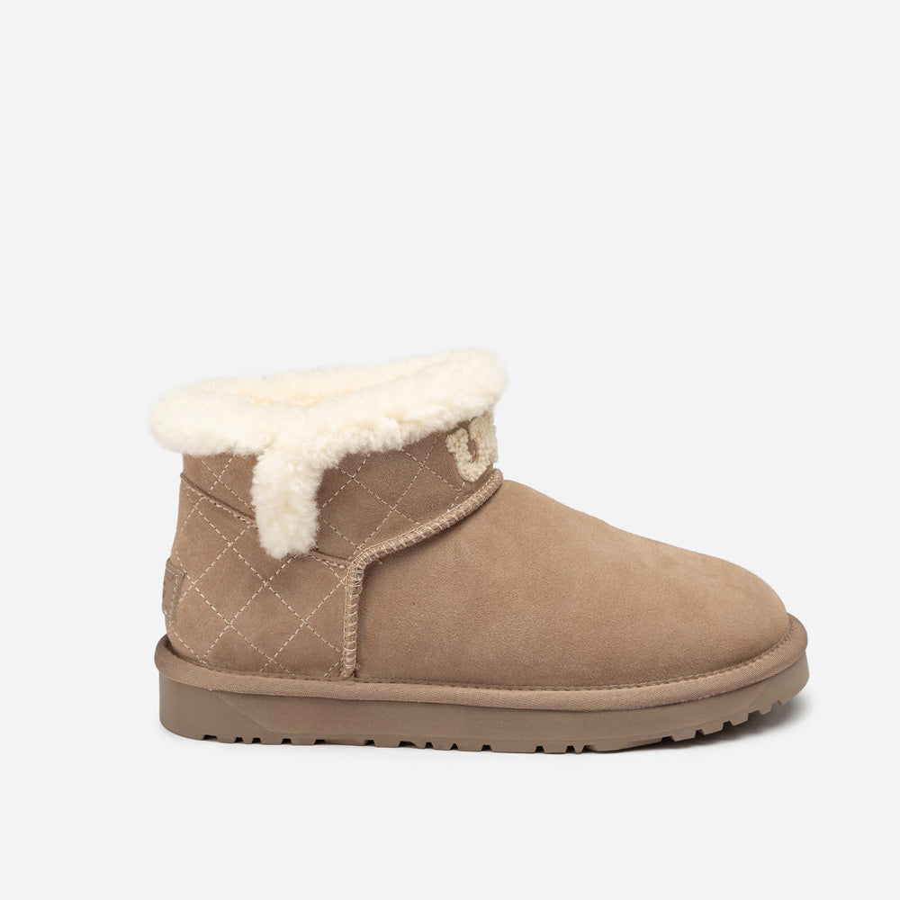Ugg Bondi Matelassé Shearling Ultra Mini Boot