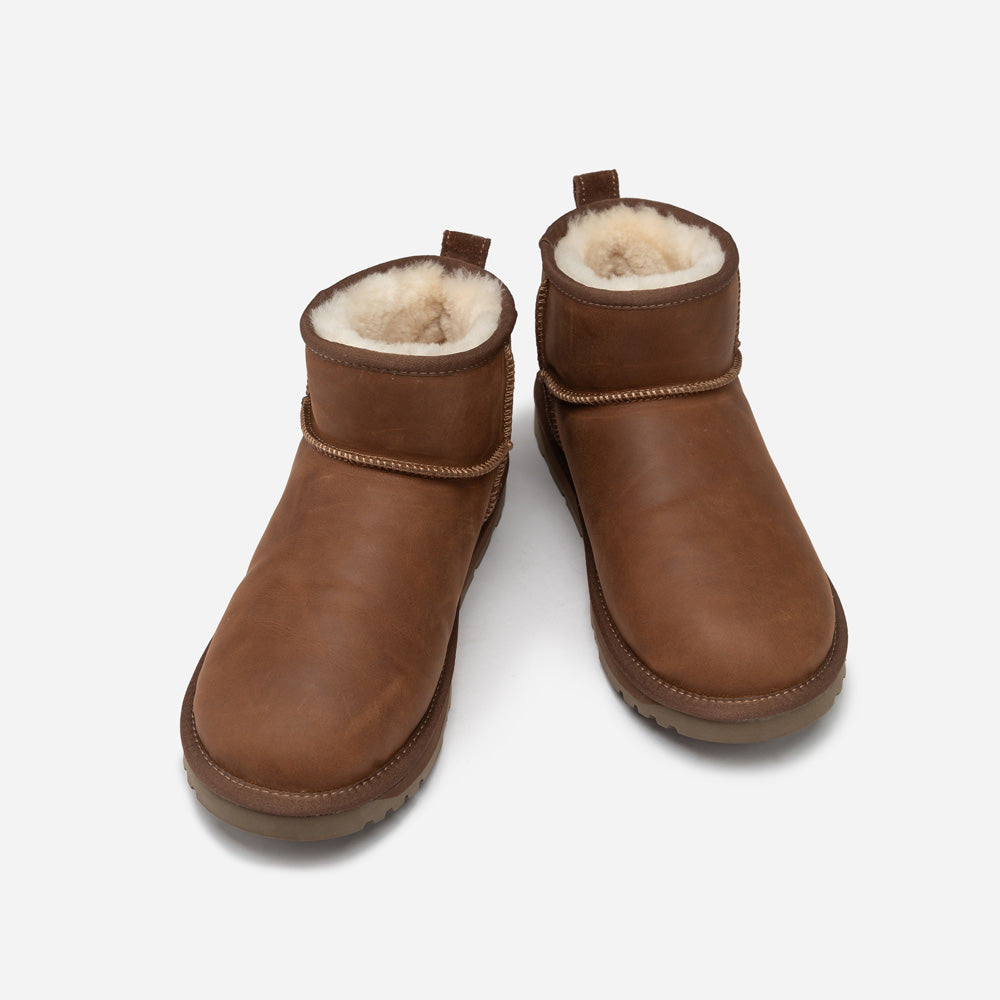 Ugg Men's Classic Ultra Mini Boots (Oiled Leather)