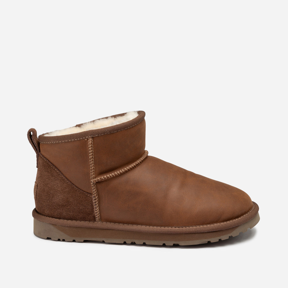 Ugg Men's Classic Ultra Mini Boots (Oiled Leather)