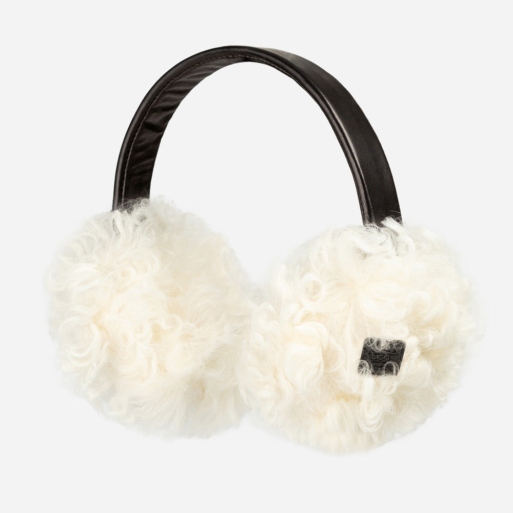 Ugg Long Curly Fluffy Sheepskin Earmuff
