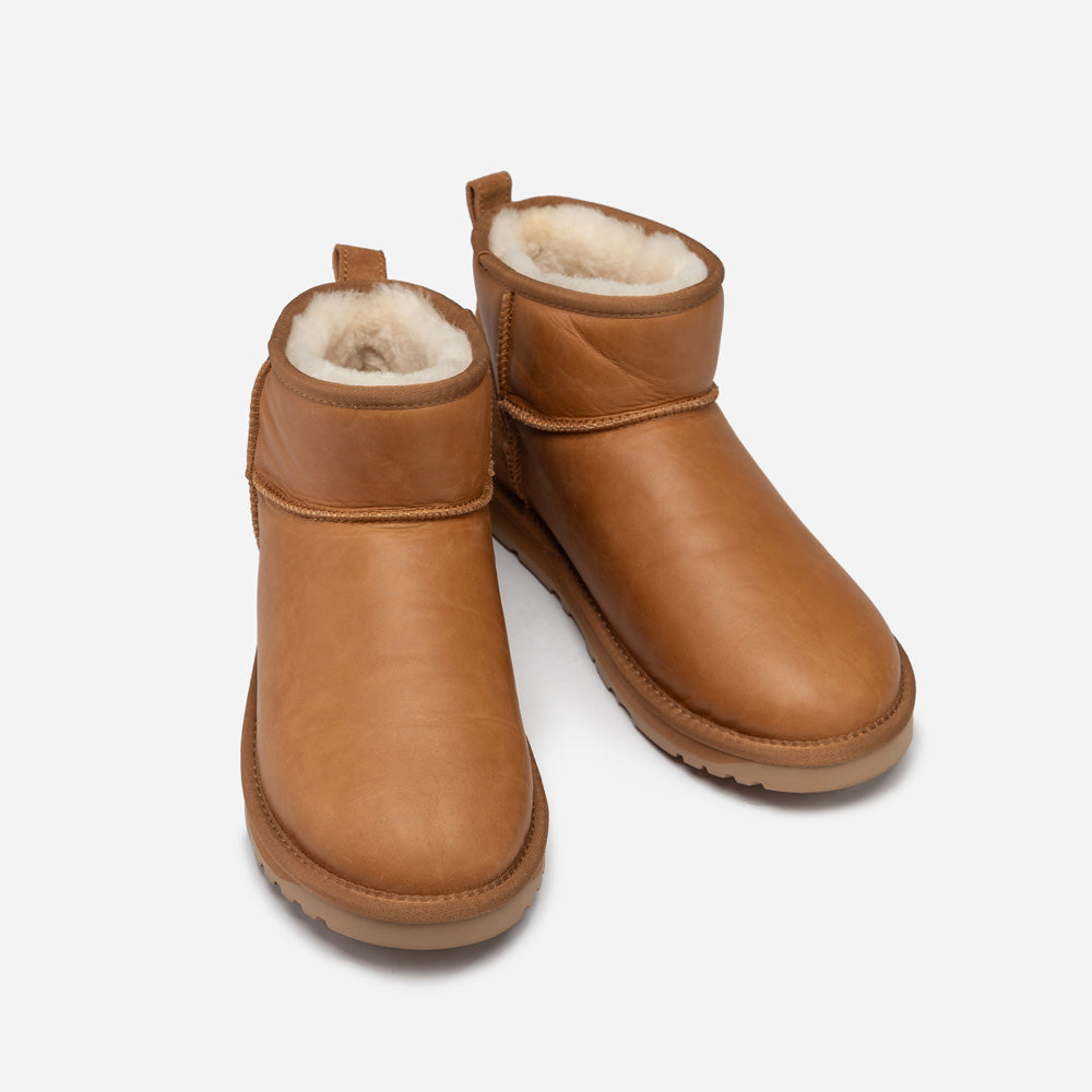 Ugg Men's Classic Ultra Mini Boots (Oiled Leather)