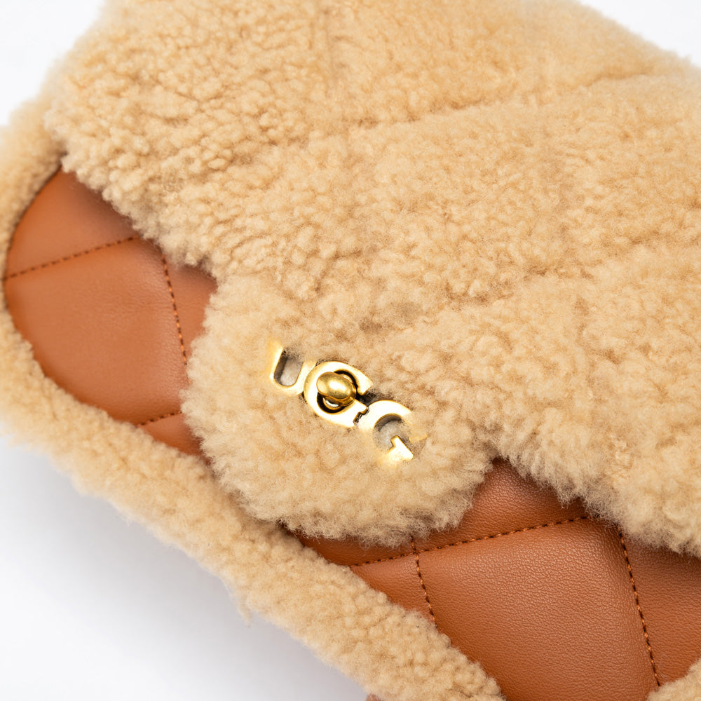 Ugg Shearling Matelassé Flaps