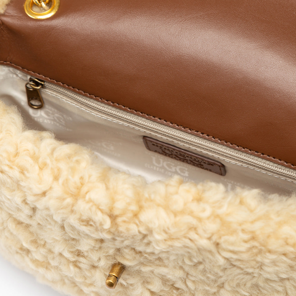 Ugg Shearling Lou Puffer Bag