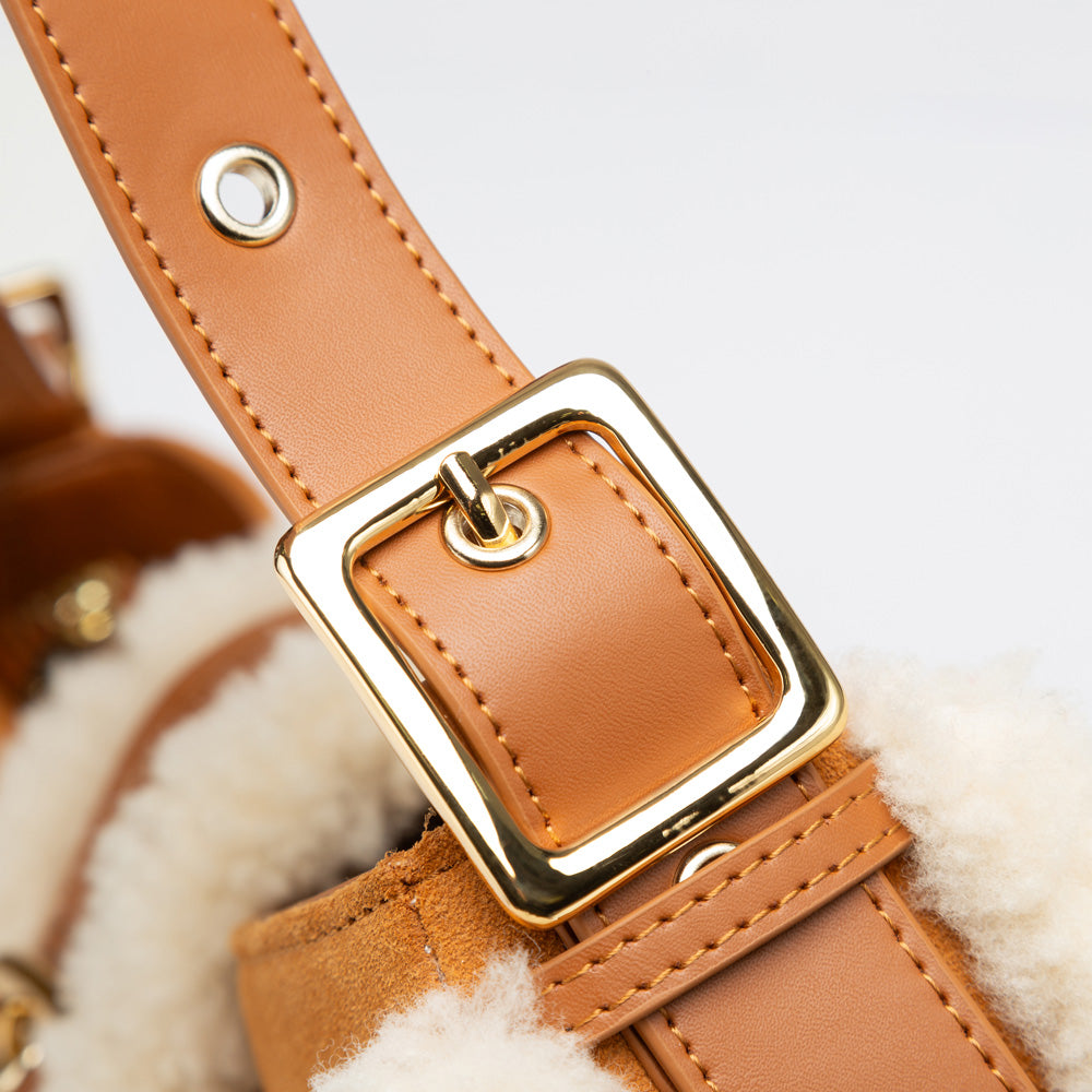 Ugg Shearling Baguette Bag