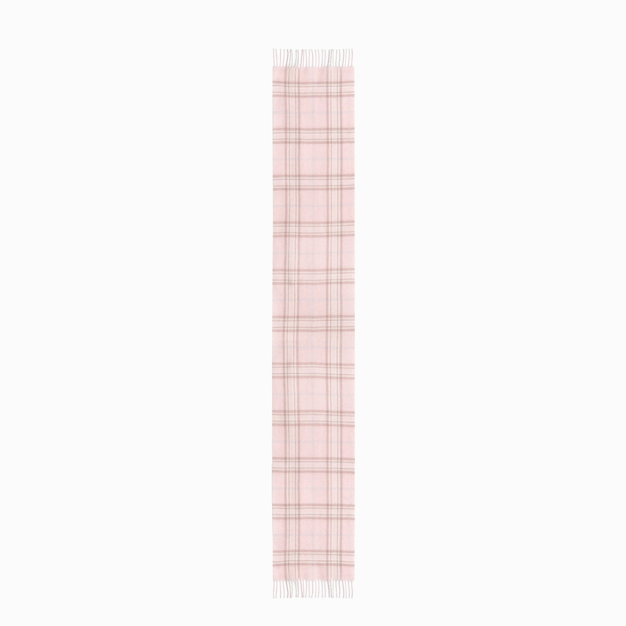 100% Wool Scarf Pink Check
