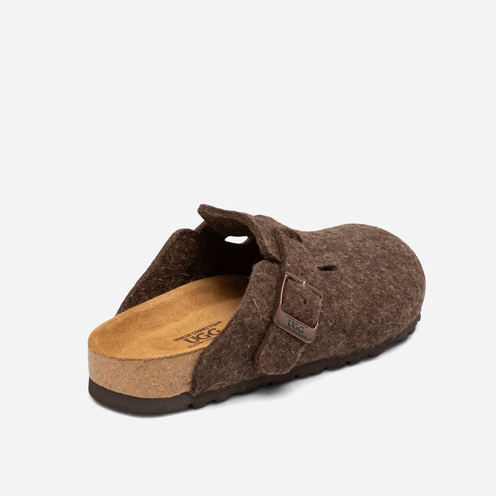 Ugg Aussie Soft Footbed Wool Felt Unisex Slipper