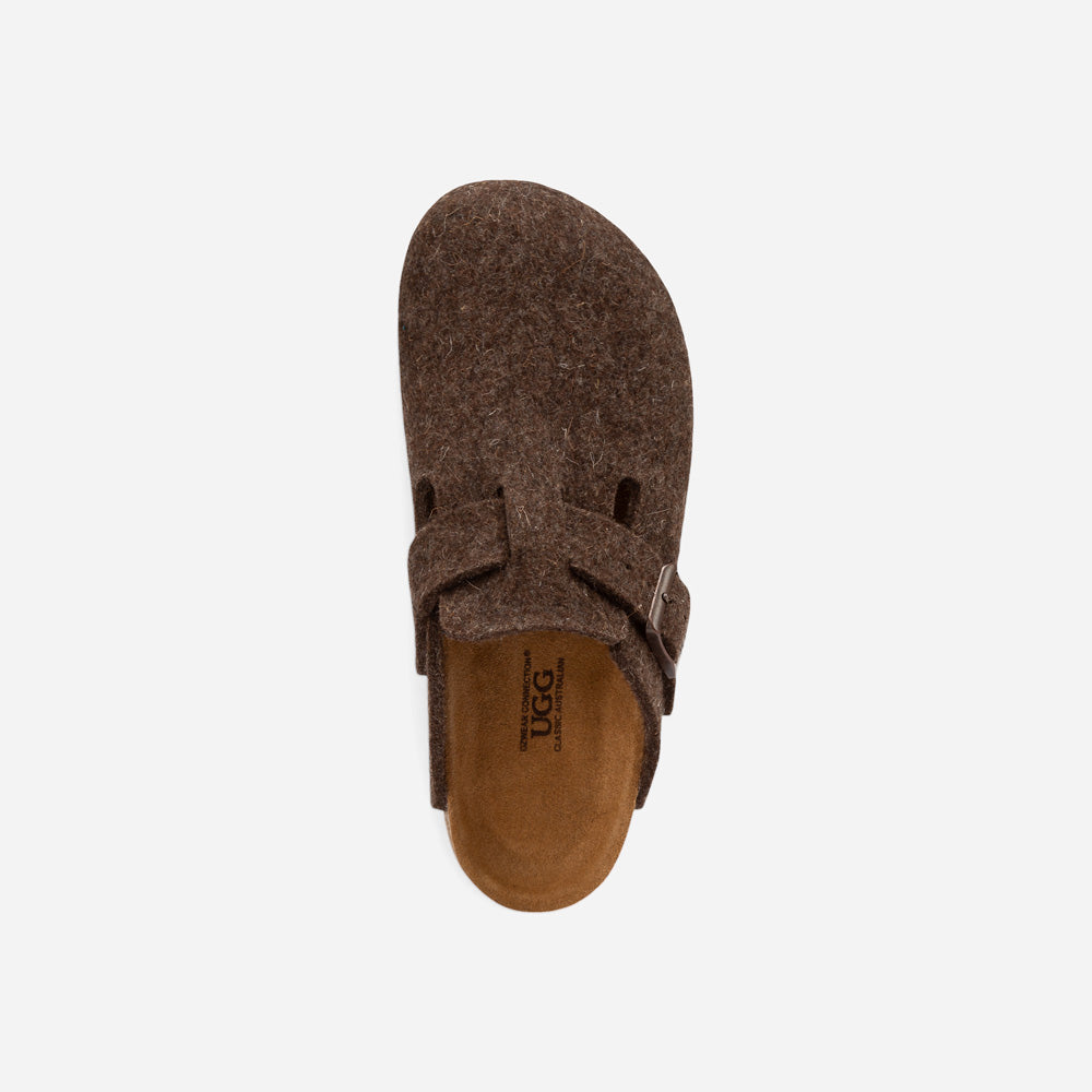 Ugg Aussie Soft Footbed Wool Felt Unisex Slipper