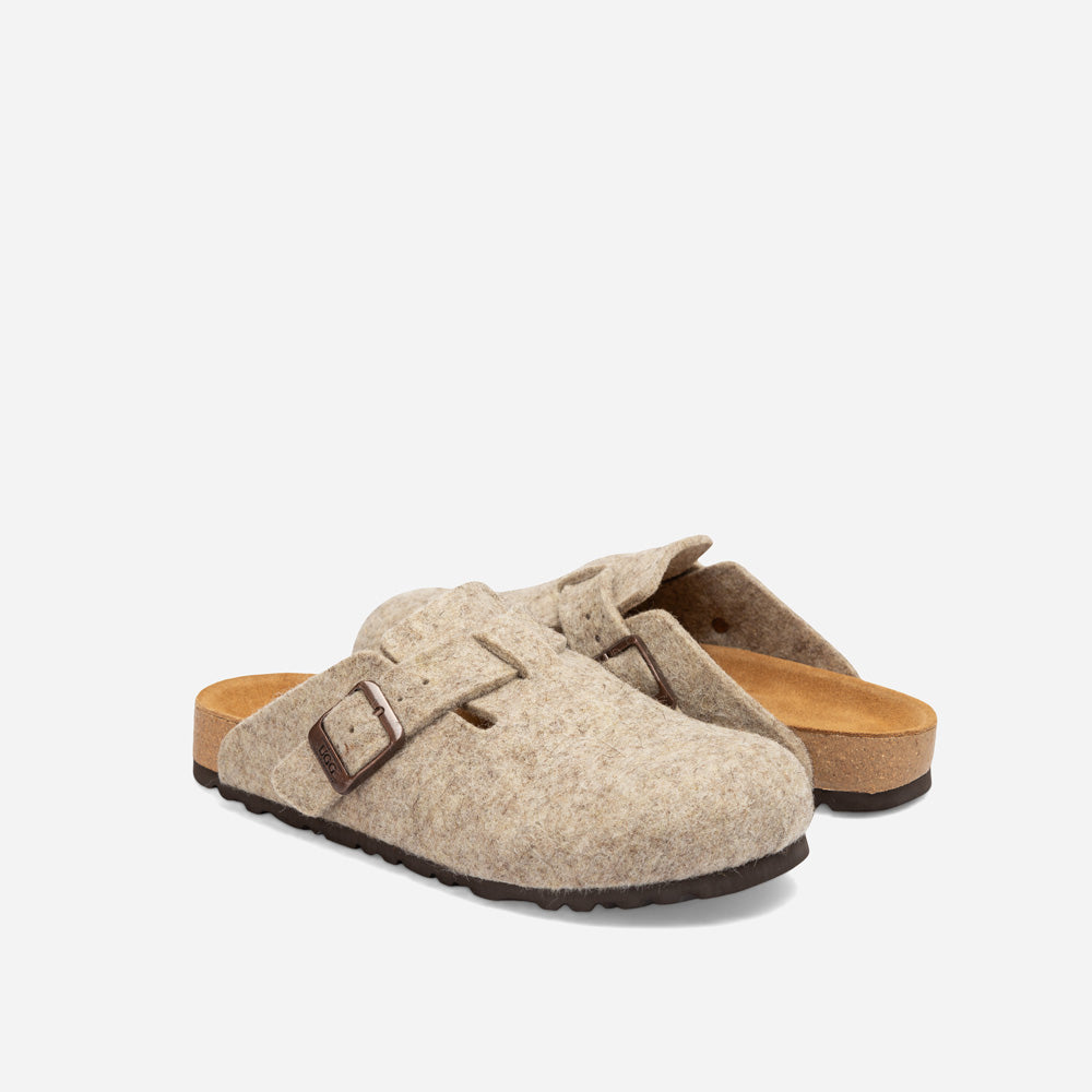 Ugg Aussie Soft Footbed Wool Felt Unisex Slipper