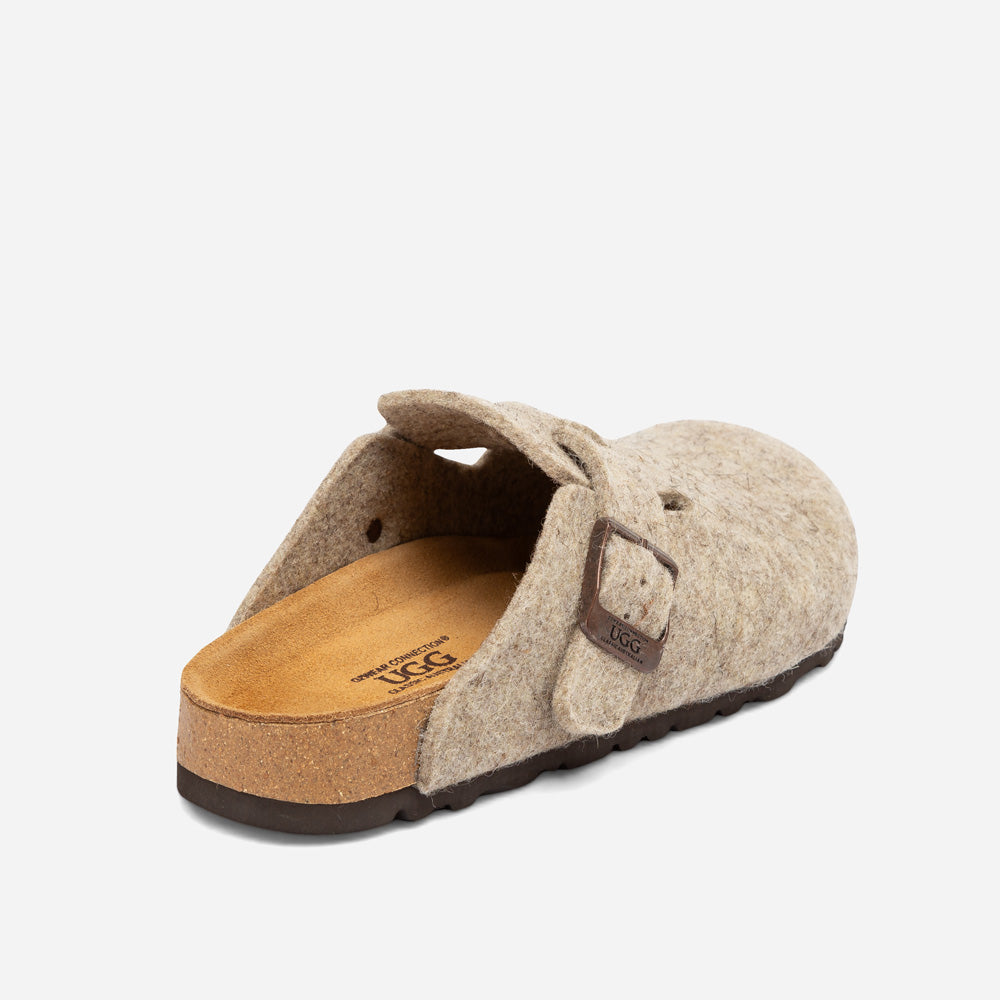 Ugg Aussie Soft Footbed Wool Felt Unisex Slipper