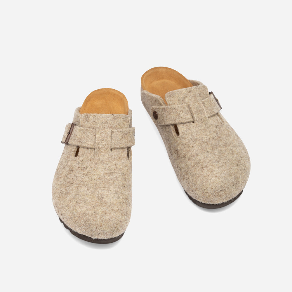 Ugg Aussie Soft Footbed Wool Felt Unisex Slipper