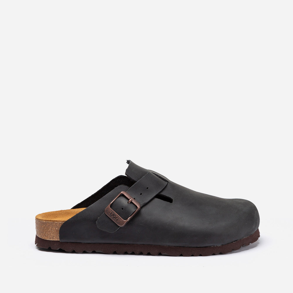 Ugg Aussie Leather Footbed Mens Slipper
