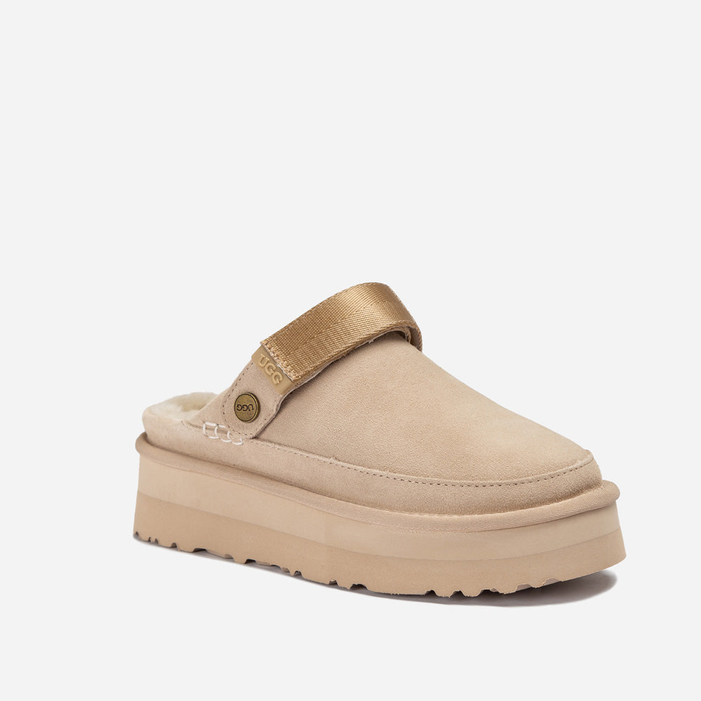 Ugg Oz Platform Shearing Clog