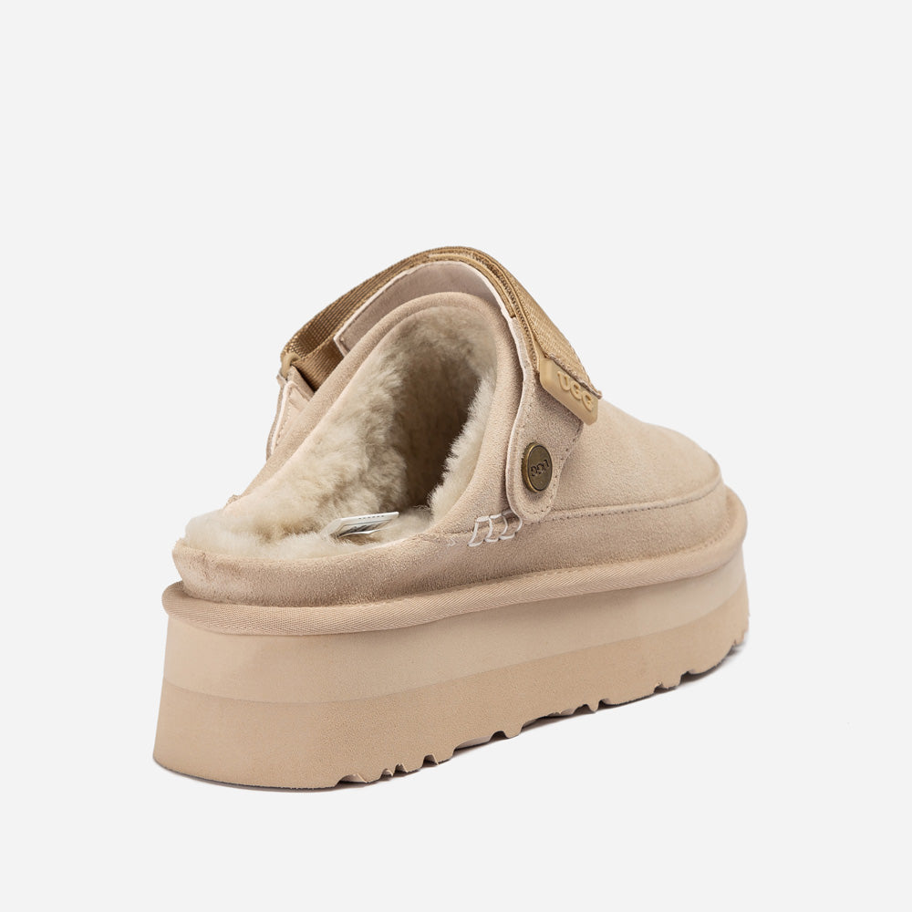 Ugg Oz Platform Shearing Clog