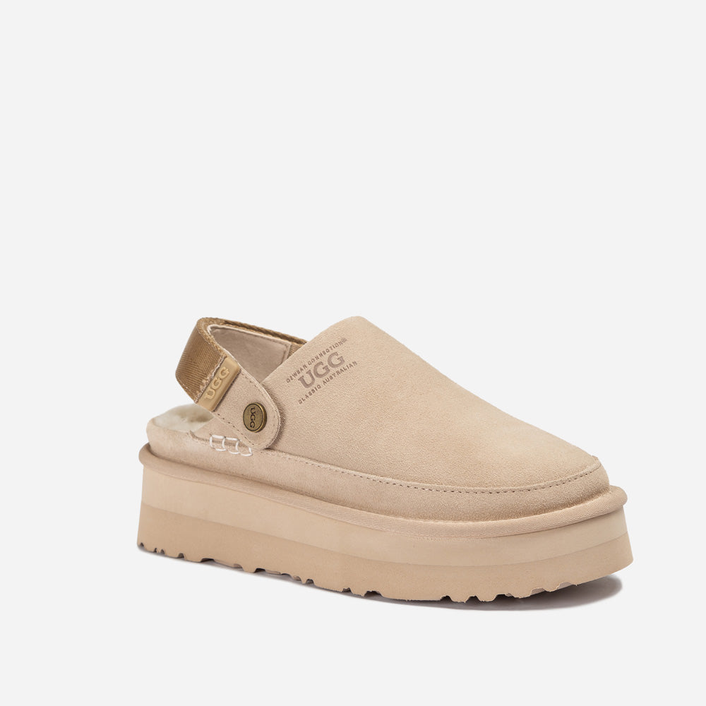 Ugg Oz Platform Shearing Clog