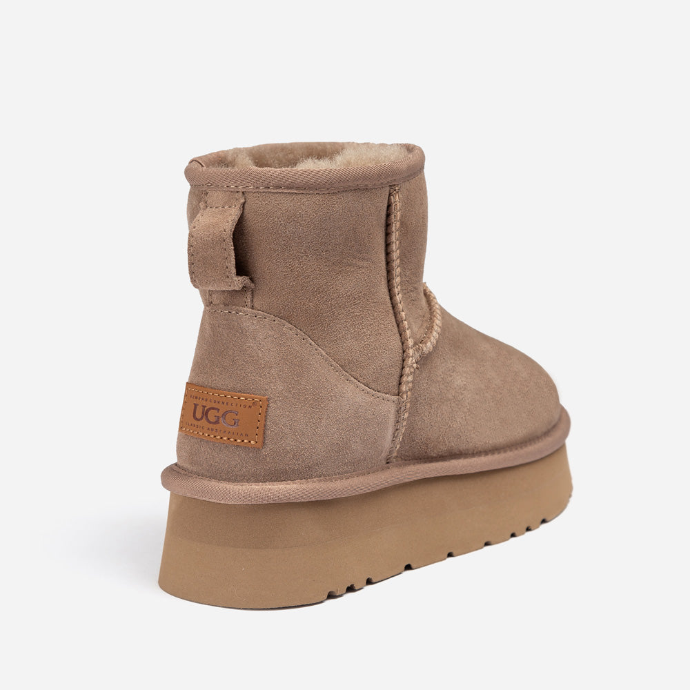 Ugg Classic Platform Mini Boots Water Resistant OZWEAR UGG
