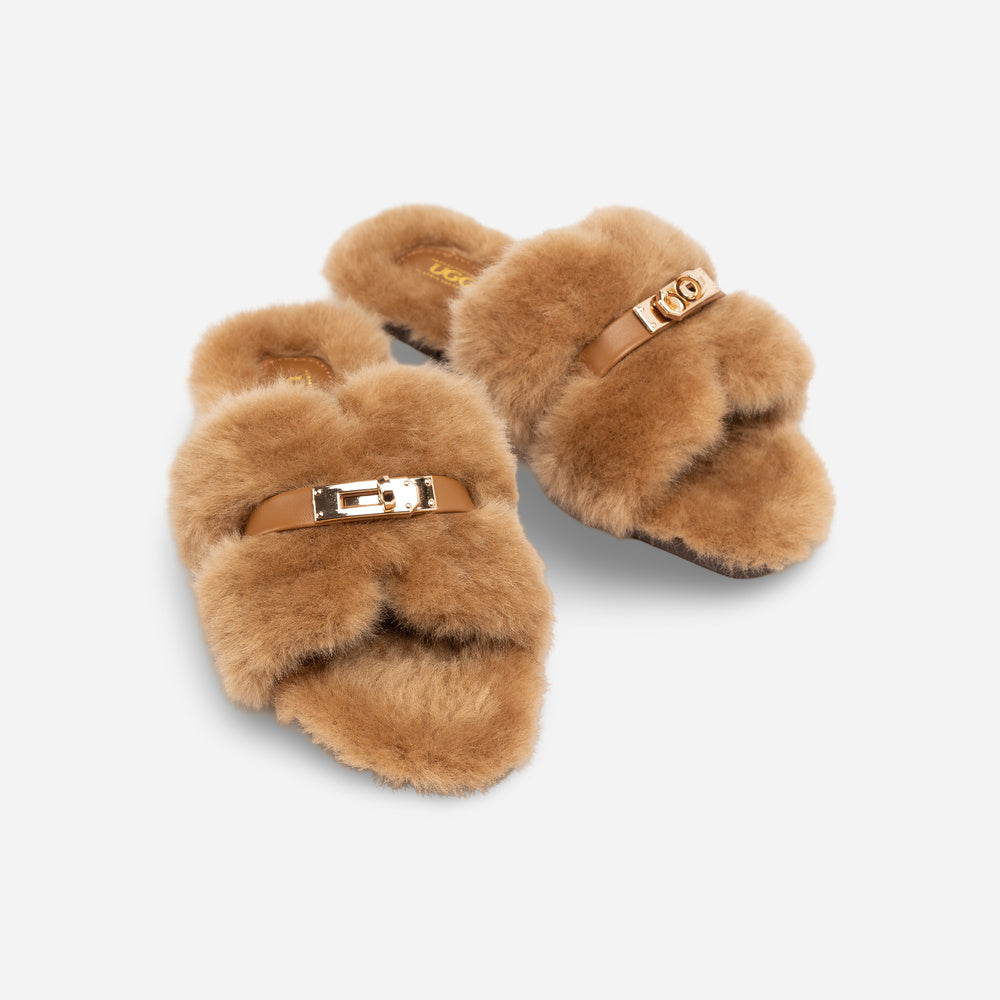 Ugg Stella Charm Shearling Slide