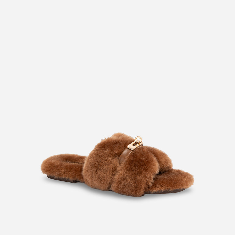 Ugg Stella Charm Shearling Slide