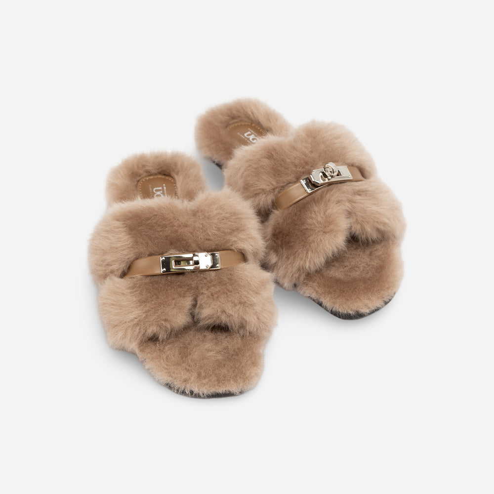 Ugg Stella Charm Shearling Slide