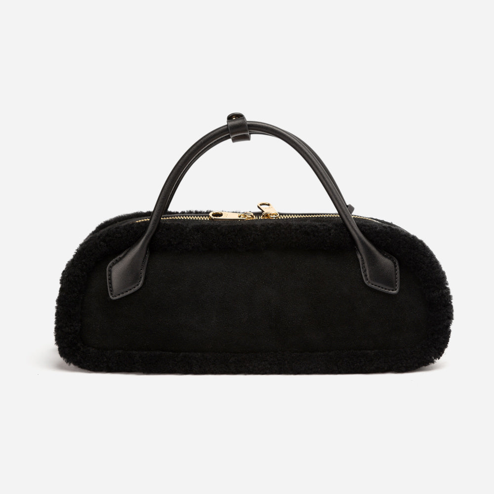 UGG Shearling Teckel Duffle Top Handle Bag