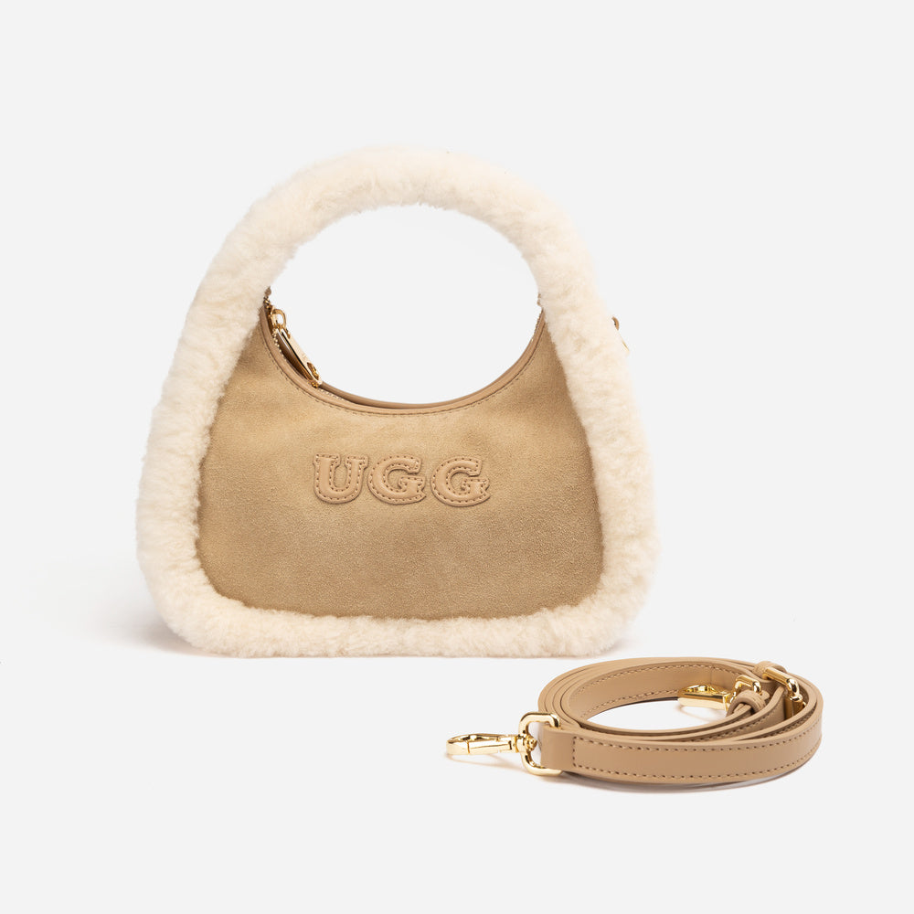 UGG Cozy Shearling Hobo Bag