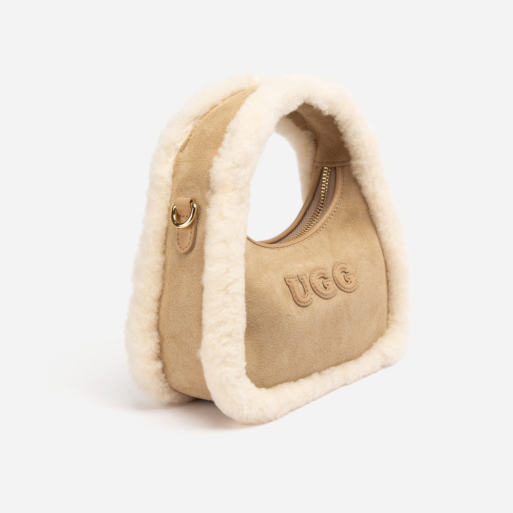 UGG Cozy Shearling Hobo Bag