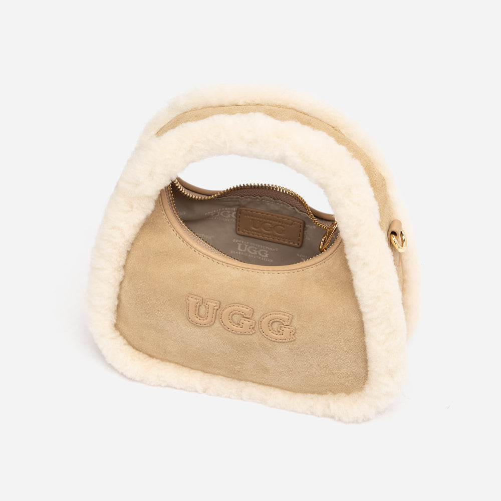 UGG Cozy Shearling Hobo Bag